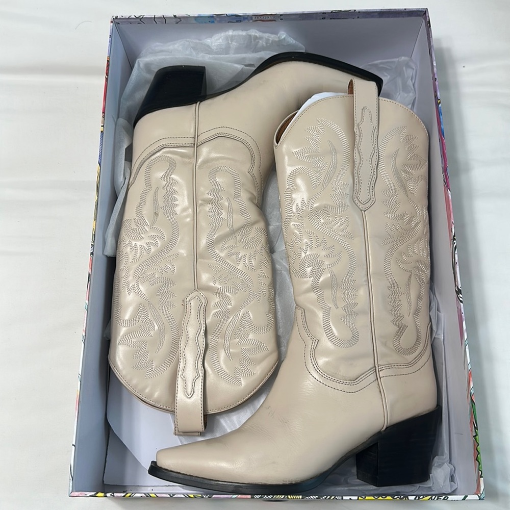 Jeffrey Campbell Cowboy Boots - Size 7